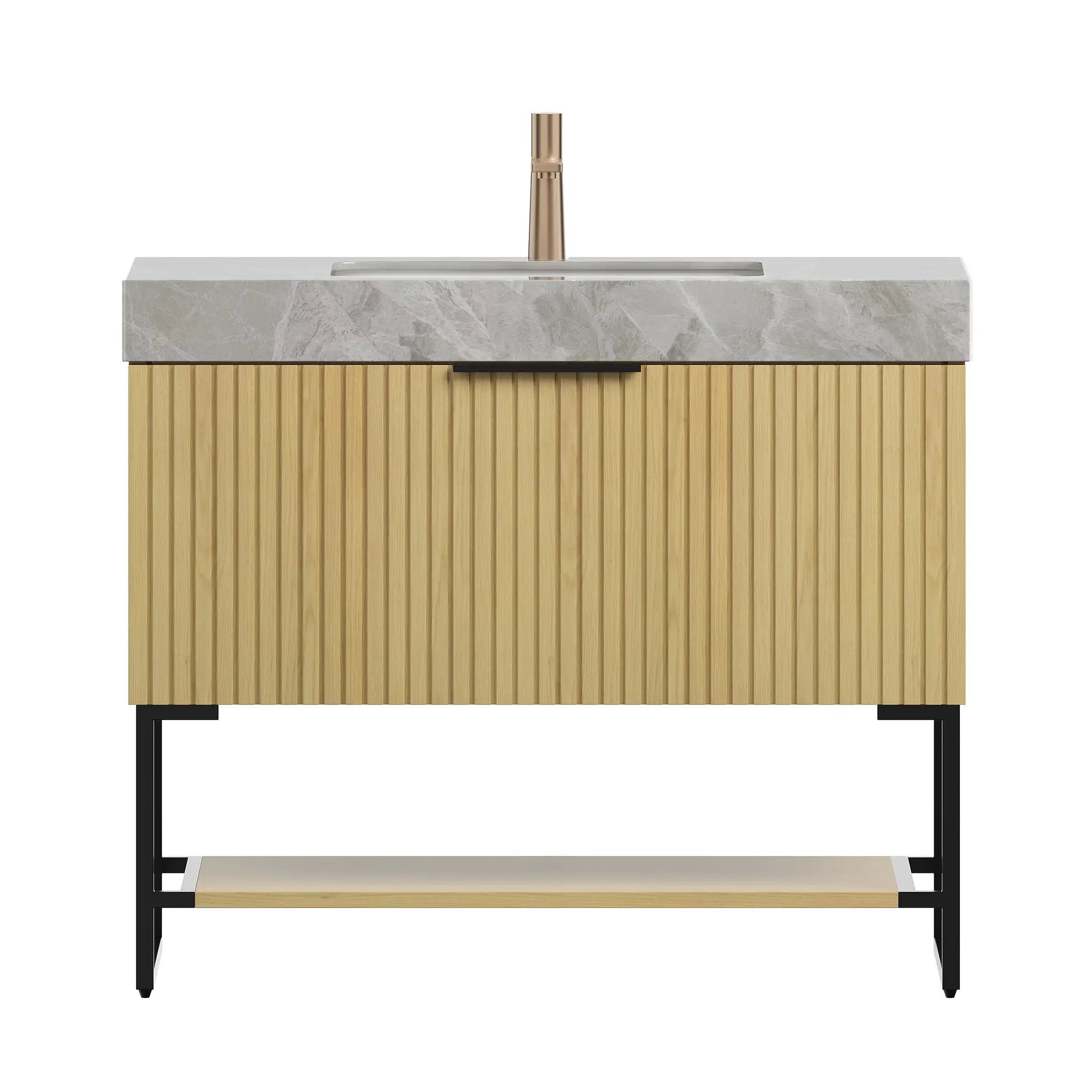 Yolan 36" Bathroom Vanity & Sink by HouseOfZazla