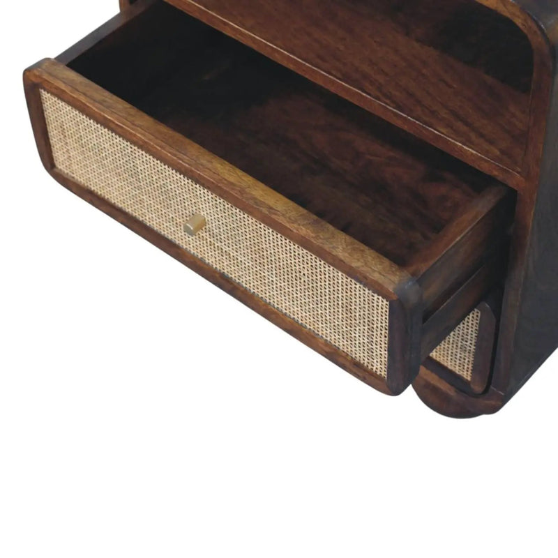 Larissa - 2 Drawer Nightstand - Brown by Unique Piece Furniture