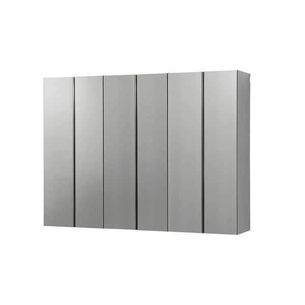 Nova Series - Garage Cabinet Set D, 3 Piece, Soft Closing, Wall Mounted - Metallic Gray
