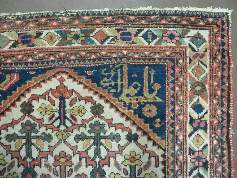 3' 3"X 10' Antique Handmade Caucasian Shirvan Wool Runner Rug Nice by Jewel Rugs