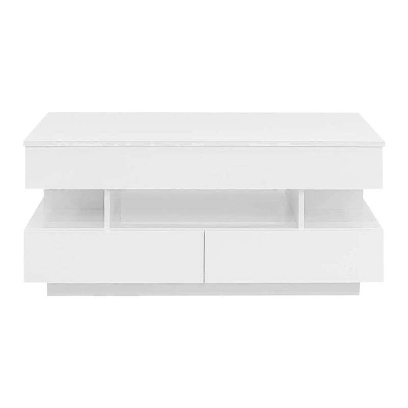 Multi Functional Lift Top Coffee Table With 2 Drawers by HouseOfZazla