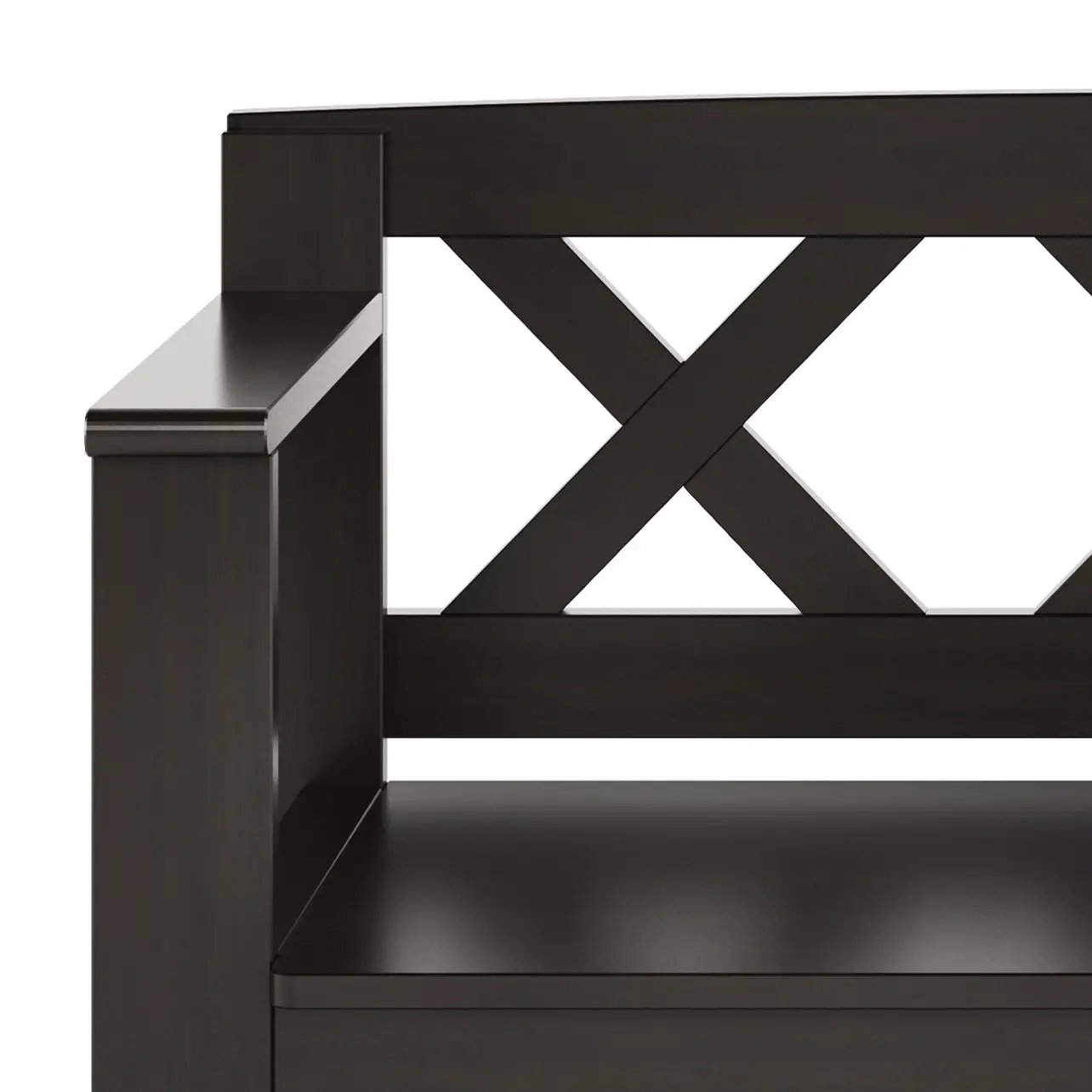 Amherst - Small Transitional Entryway Storage Bench by HouseOfZazla