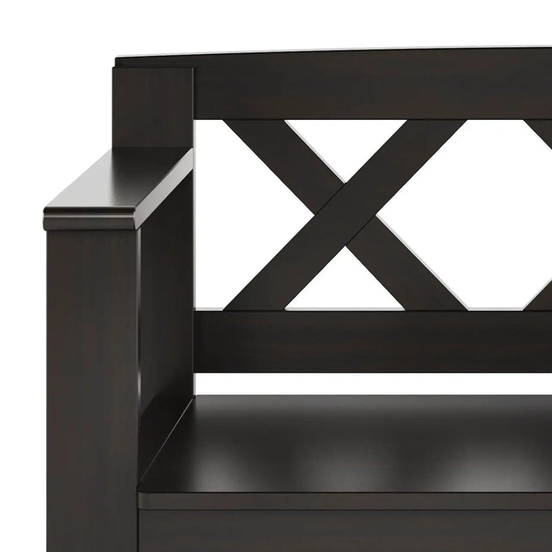 Amherst - Small Transitional Entryway Storage Bench by HouseOfZazla