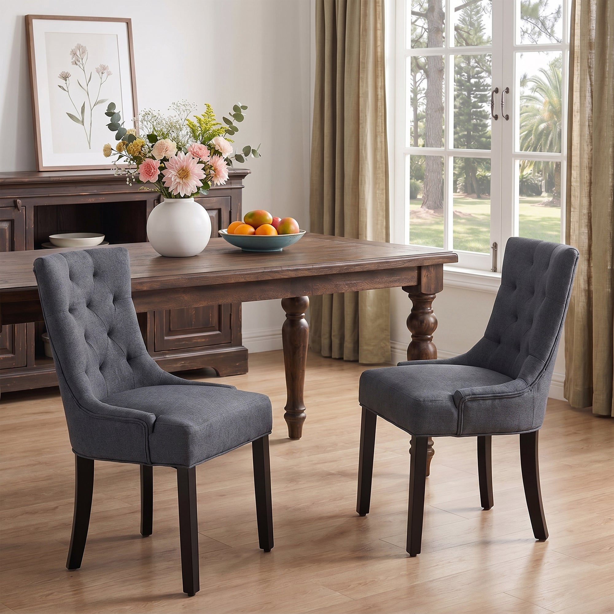 Modern Tufted Dining Chair by HouseOfZazla
