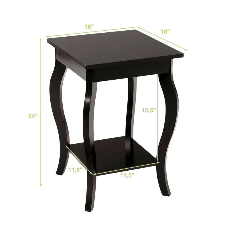 Accent Sofa End Side Table by DirectDeals