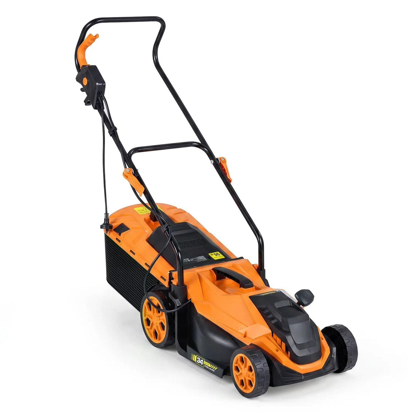 14-Inch Corded Electric Lawn Mower with 5-Position Height Adjust by DirectDeals