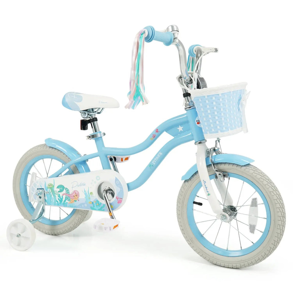 Kids Bike 12-20 Inch with Training Wheels & Basket, photo 3 of 40