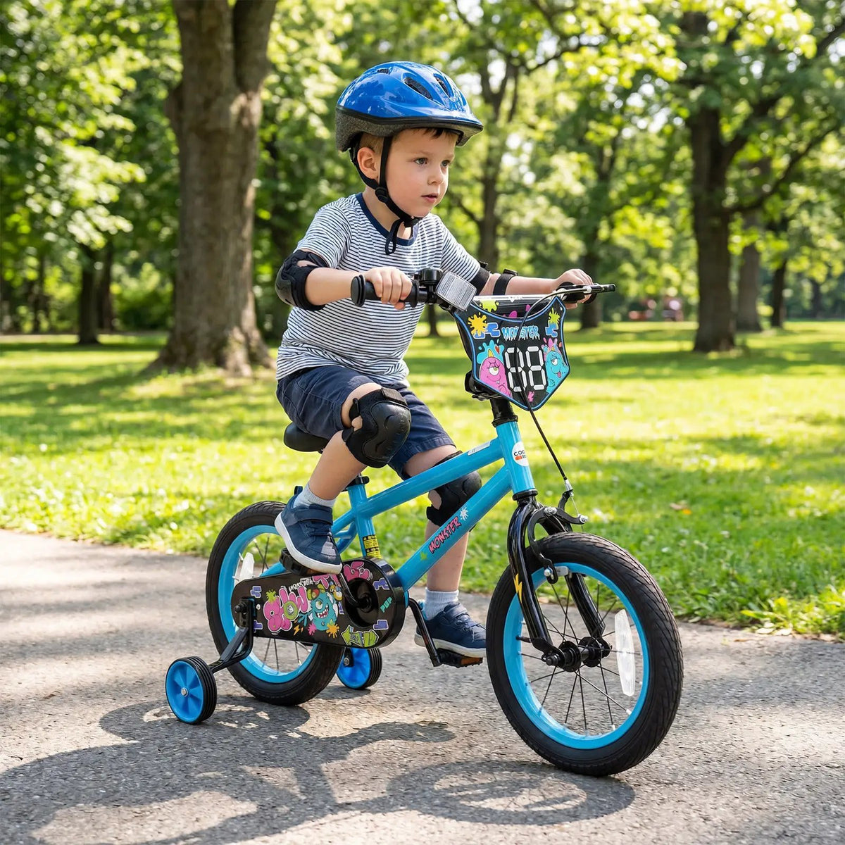 Kids Bike 16 Inch with Training Wheels Ages 4-7, photo 9 of 32