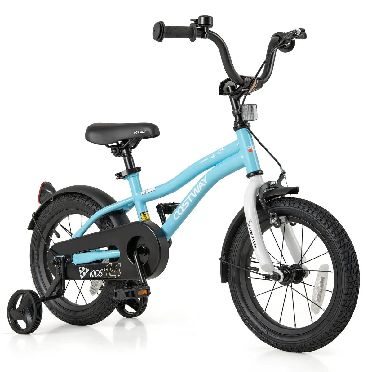 14-Inch Kids Bike for 3-5 Years Old Children Bicycle with Training Wheels, photo 9 of 11