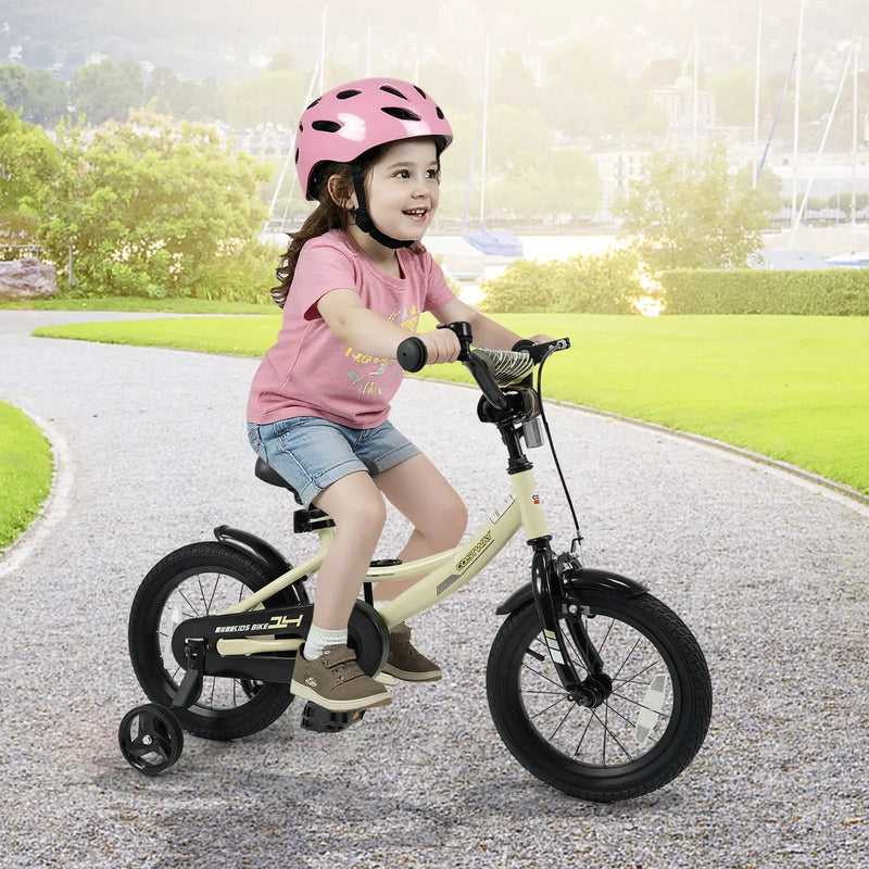 14 Inches Kids Bike Sport Bicycle with Removable Training Wheels by DirectDeals