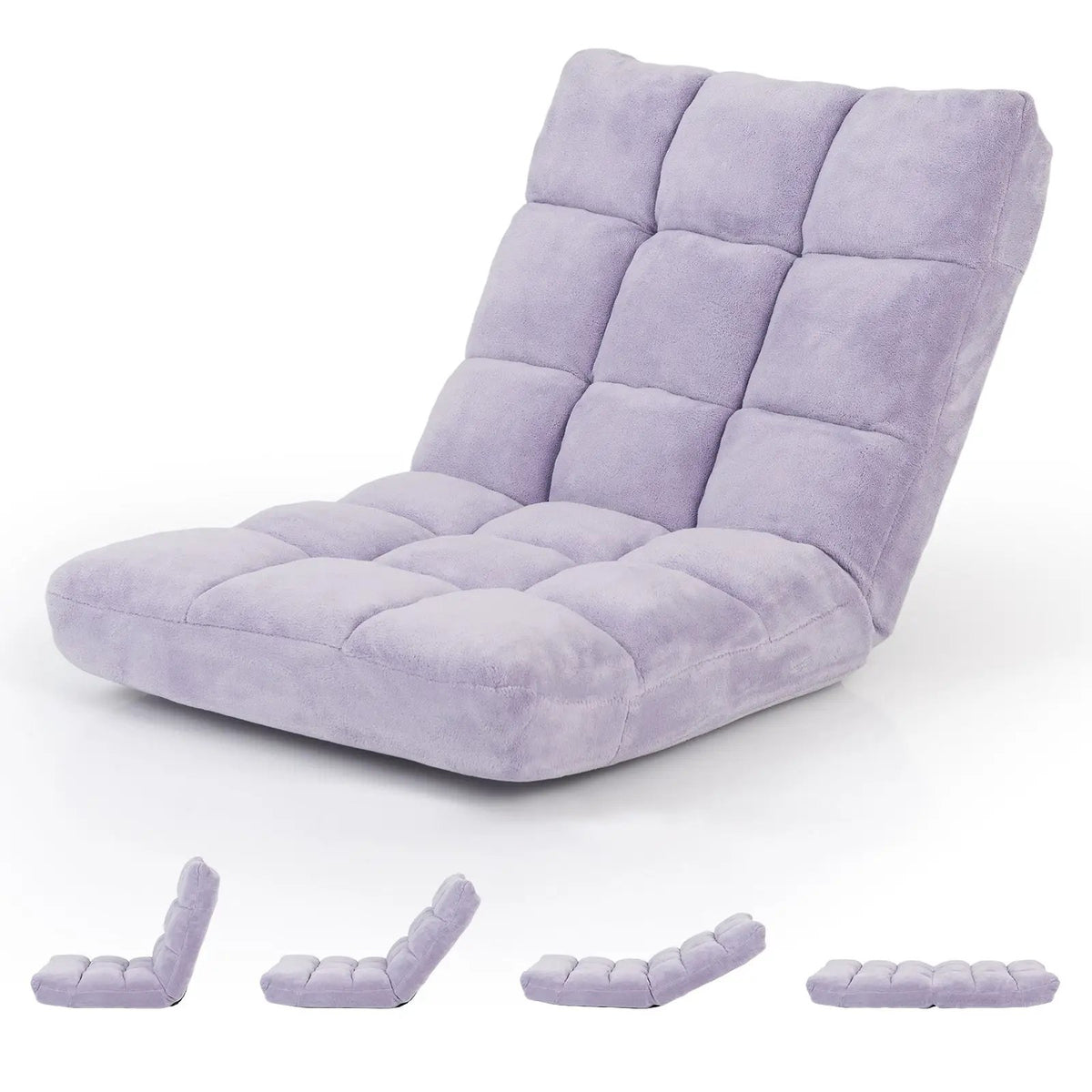 Adjustable 14-position Cushioned Floor Chair, photo 18 of 19