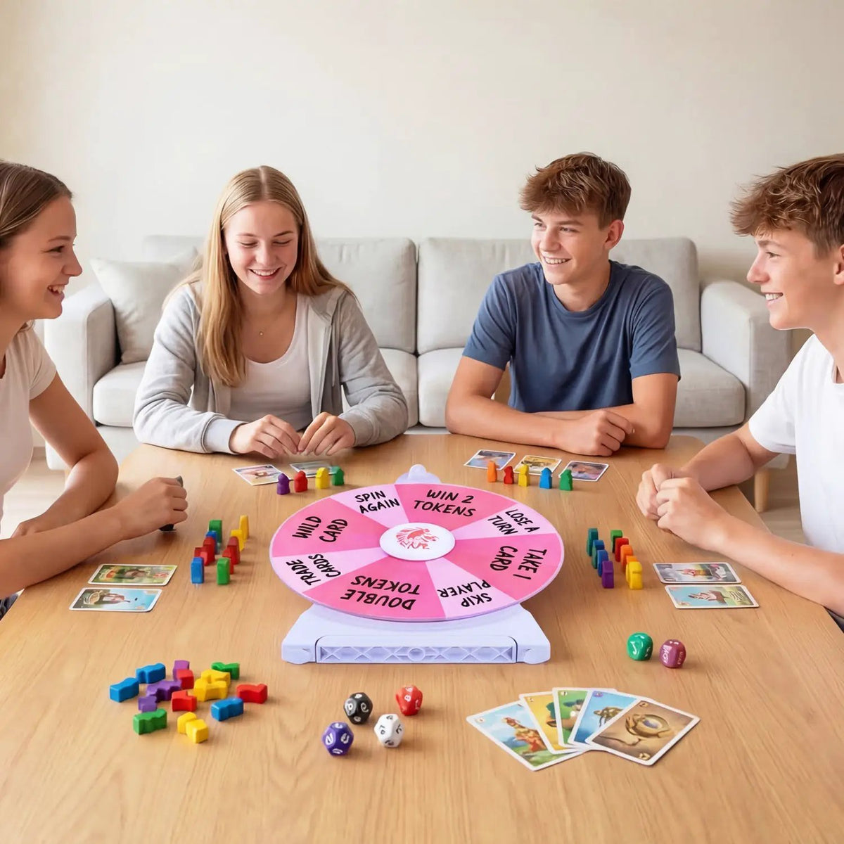 14 Slots Spin Wheel with Blackboard Marker, photo 3 of 16
