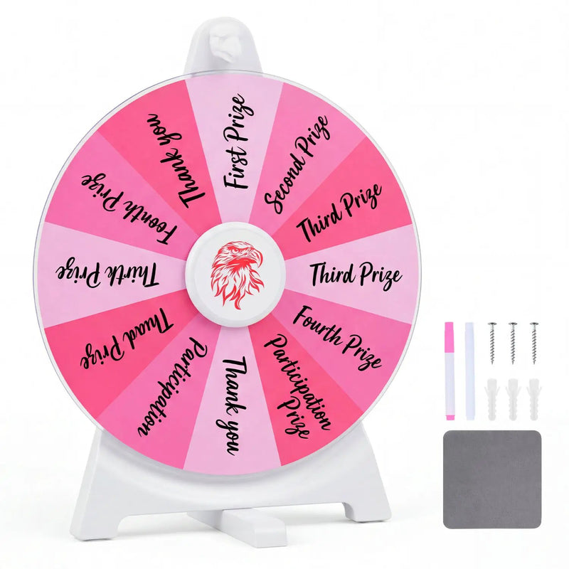 14 Slots Spin Wheel with Blackboard Marker by DirectDeals