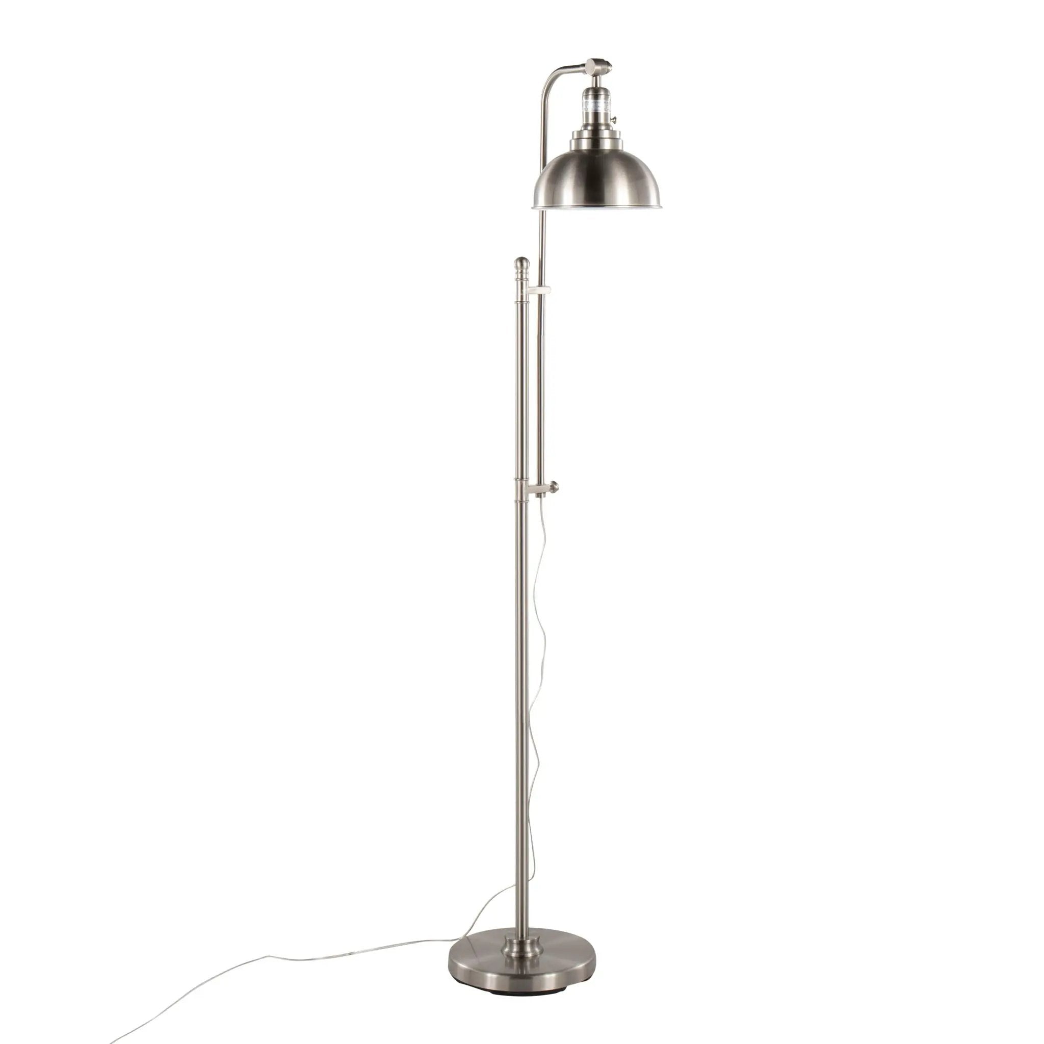 Emery - Contemporary Metal Floor Lamp by HouseOfZazla