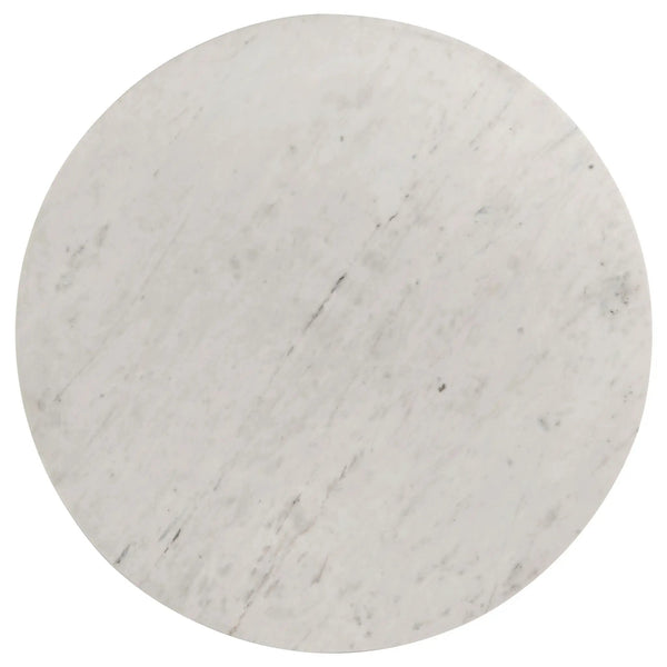 Astoria 2-piece Marble Coffee and End Table Set White, photo 2 of 7