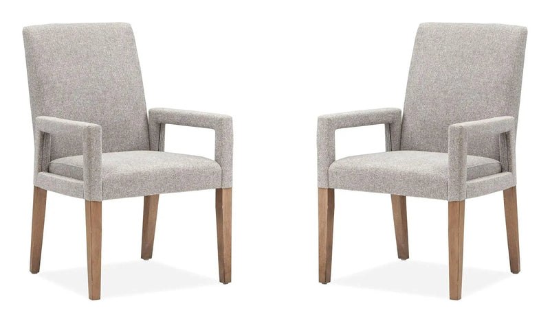 Lindon - Dining Arm Chair With Upholstered Seat & Back (Set of 2) by Unique Piece Furniture