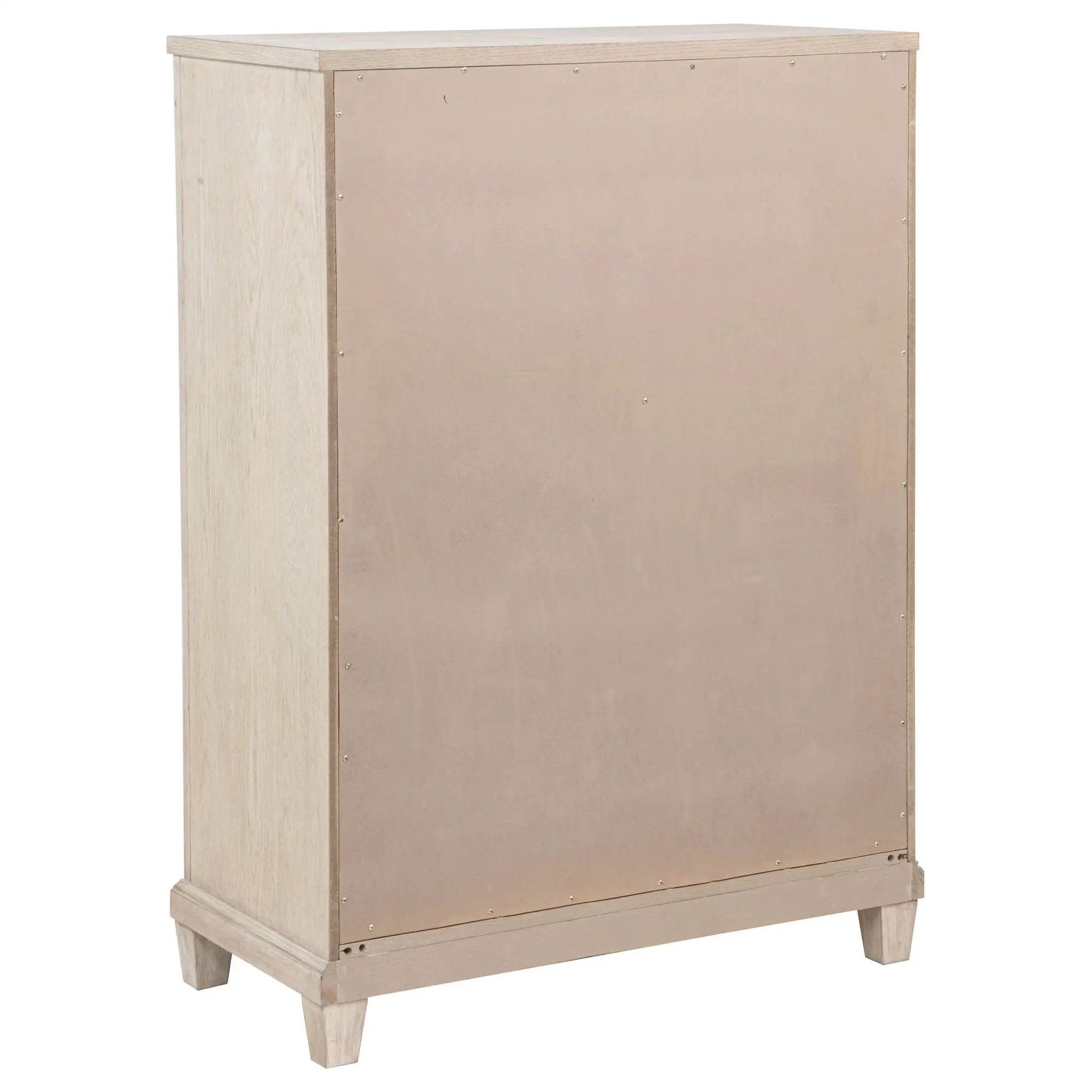 Pembroke 5-drawer Chest of Drawers Washed Oak by Unique Piece Furniture