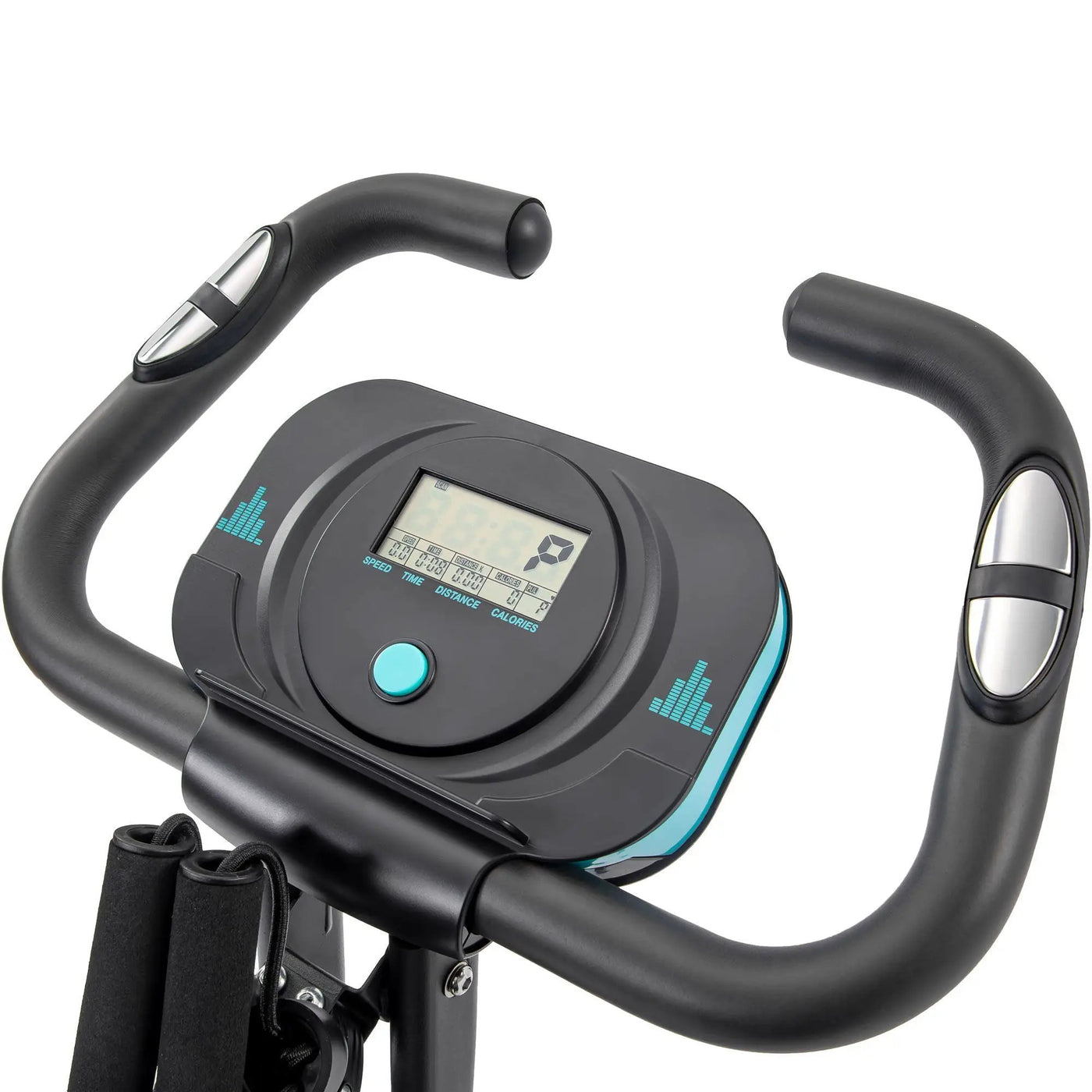 Exercise Bike Folding Stationary Bikes For Home With 16 Level Magnetic Resistance by HouseOfZazla