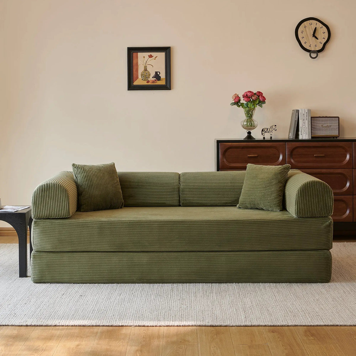 78.8" Compression Sofa - Convertible Floor Sofa Bed by HouseOfZazla