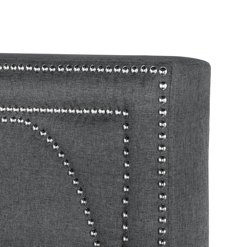 Maille - Panel Bed With Scalloped Headboard