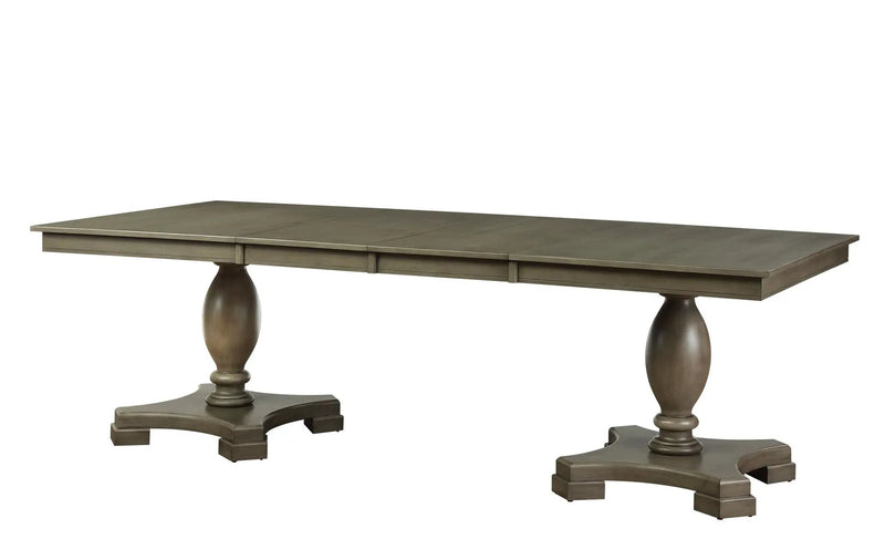 Waylon - 7 Pieces Dining Room Set - Gray / Oak by Unique Piece Furniture