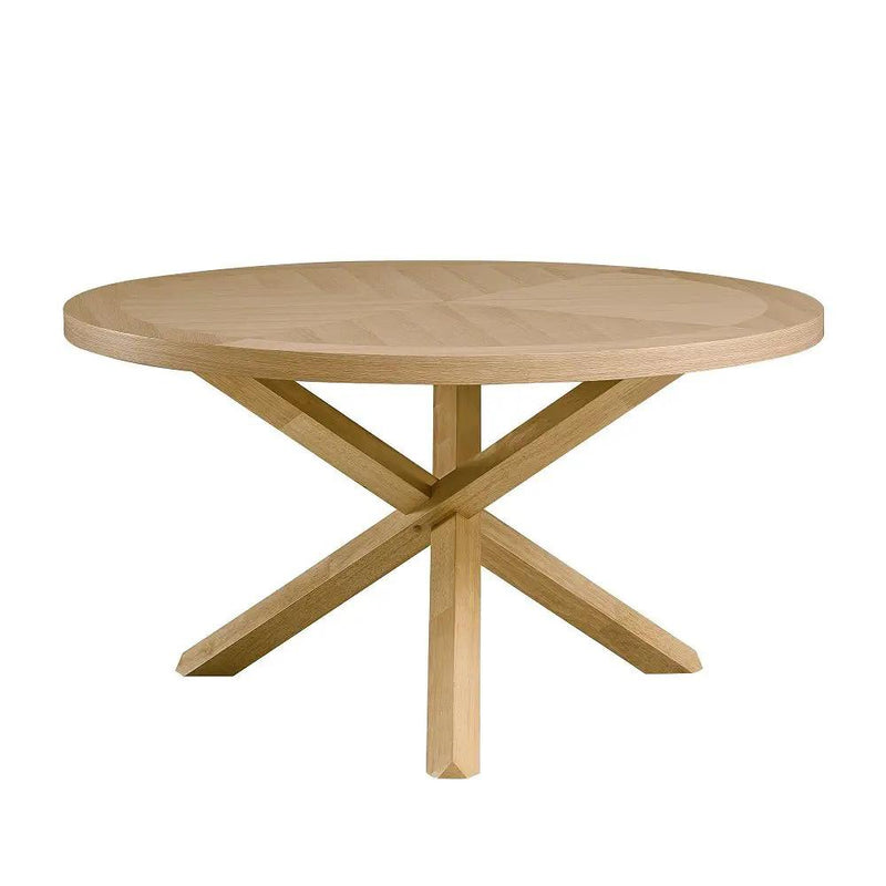 Kasem - Round Dining Table - Oak by Unique Piece Furniture