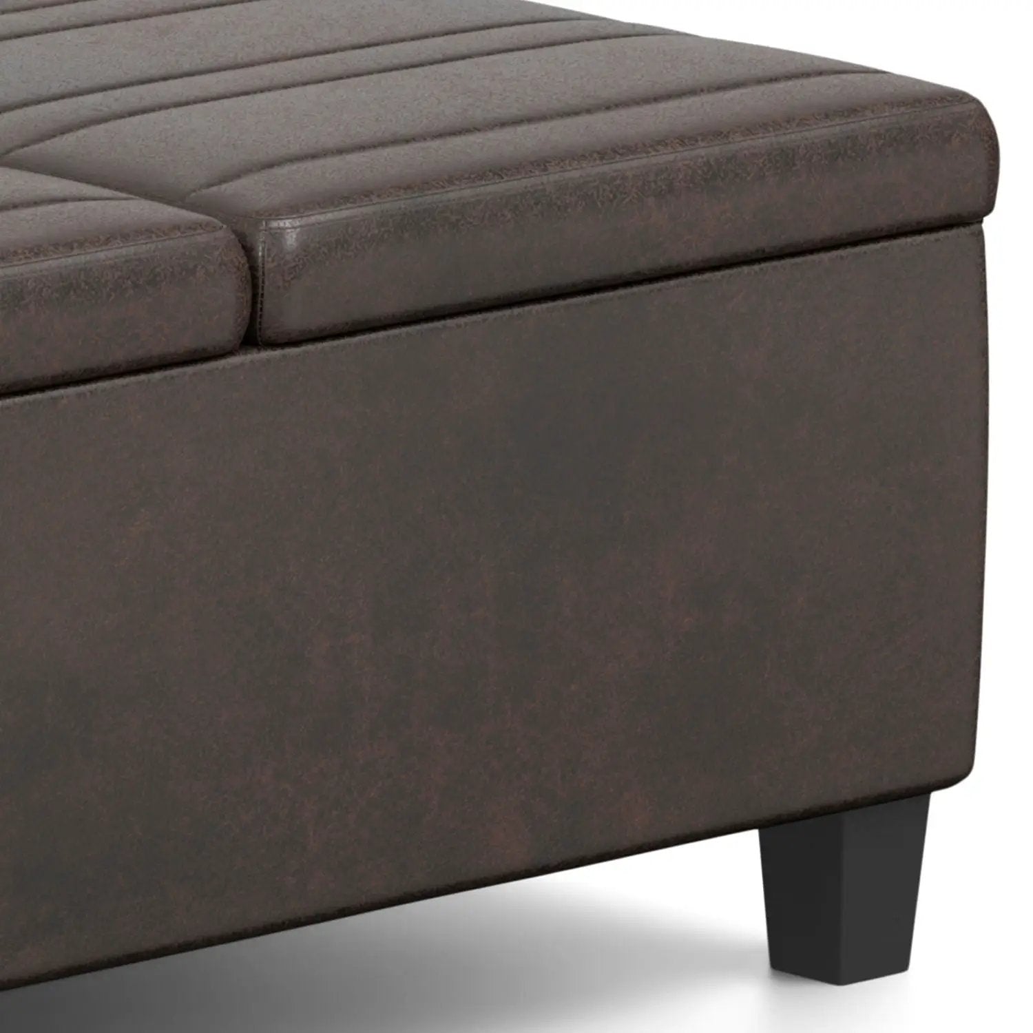 Ellis - Upholstered Coffee Table Storage Ottoman by HouseOfZazla