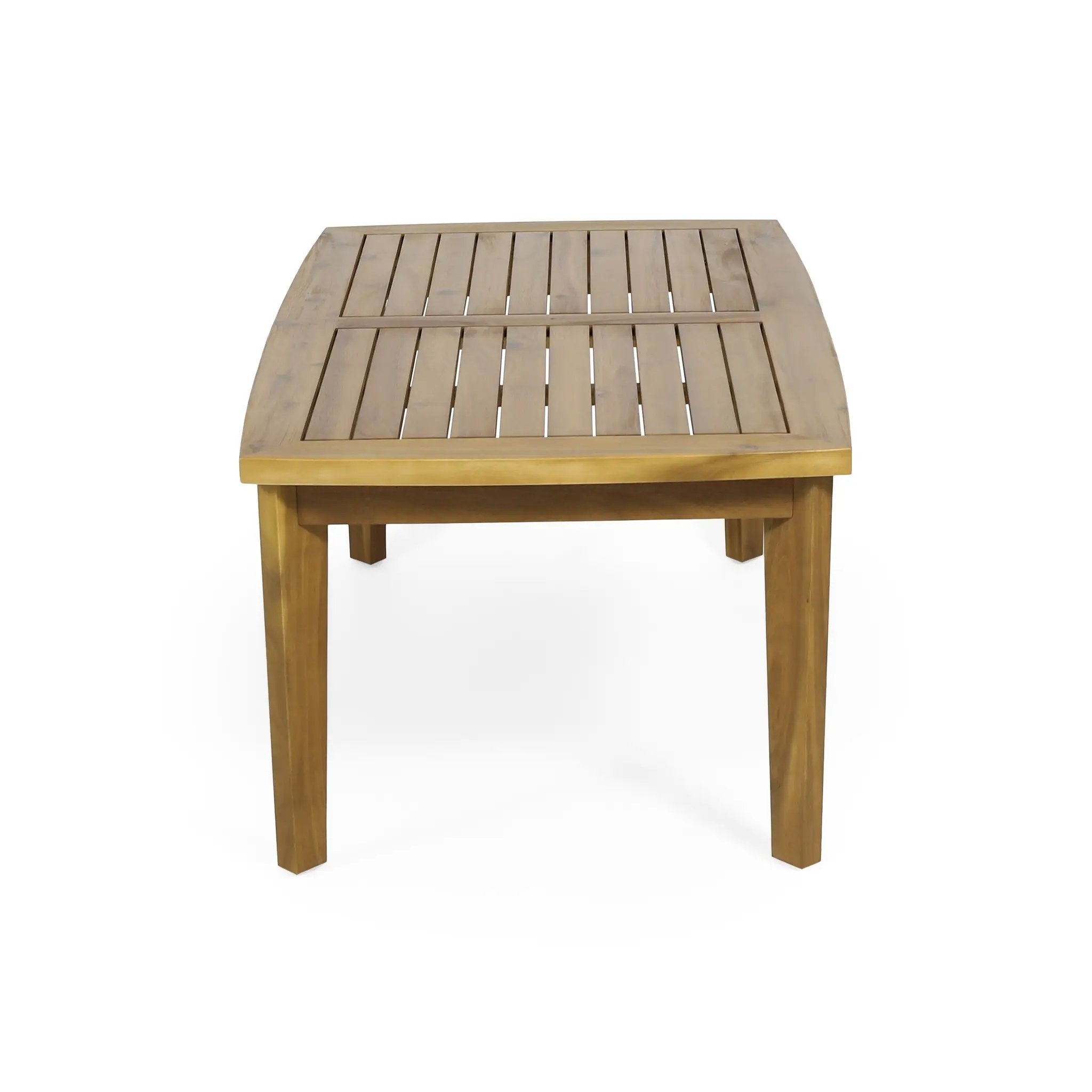 4-Pieces Acacia Wood Patio Furniture Set with Cushions by HouseOfZazla