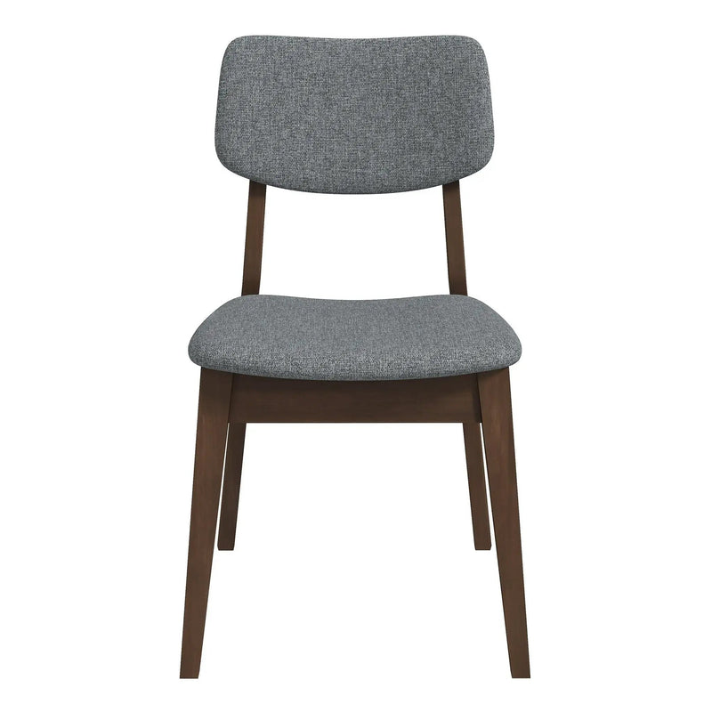 Carlos - Solid Back Side Chair (Set of 2) by HouseOfZazla