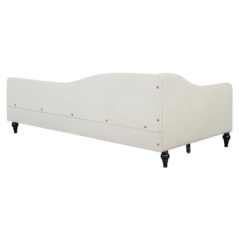 Modern L Shaped Daybed With Legs by HouseOfZazla