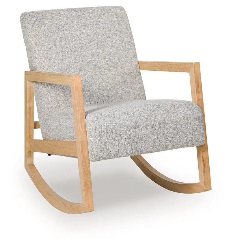 Wychworth - Accent Chair - Gray / Natural by Unique Piece Furniture