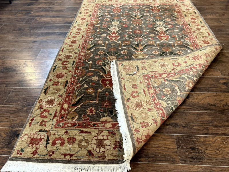Pak Persian Mahal Rug 6x9, Floral Handmade Wool Traditional Oriental Carpet by Jewel Rugs