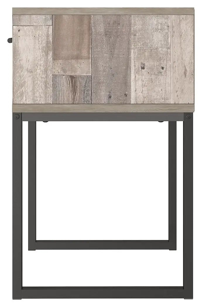 Neilsville - One Drawer Night Stand - Vinyl-Wrapped - Whitewash by Unique Piece Furniture