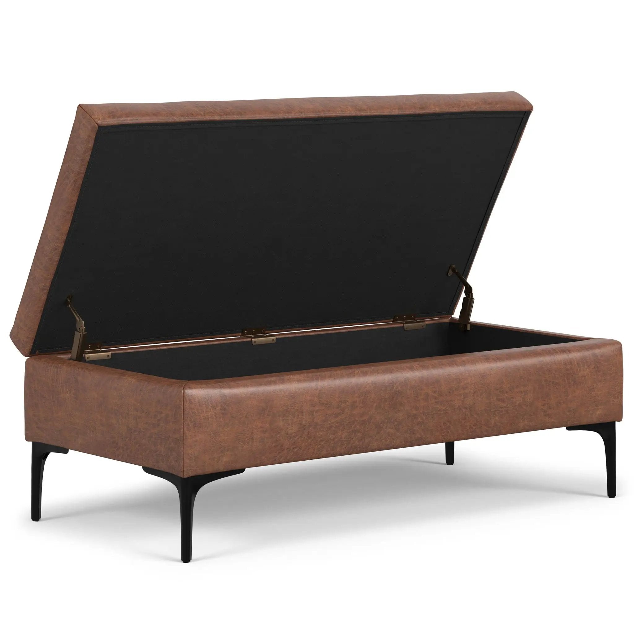 Rebecca - Multifunctional Coffee Table Storage Ottoman With Lift Up Lid by Unique Piece Furniture