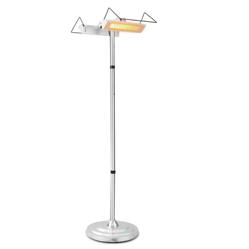 1500W Standing Electric Heater with Double-sided Heating by DirectDeals
