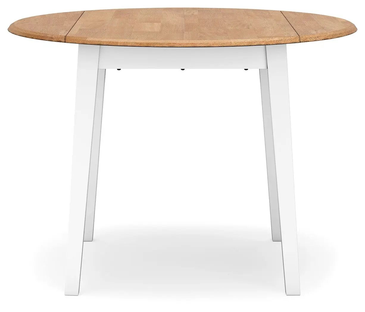 Gesthaven - Round Dining Room Drop Leaf Table by Unique Piece Furniture