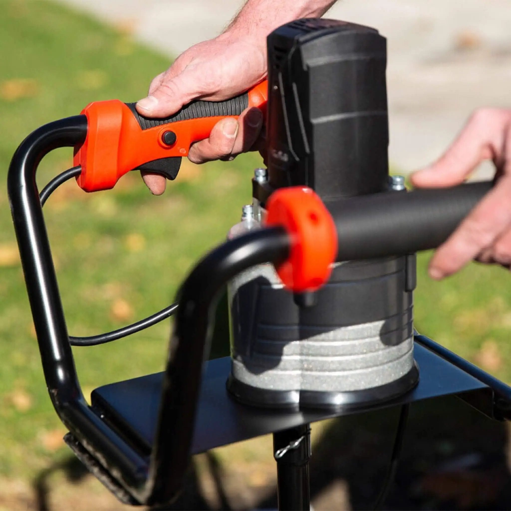 Heavy-Duty 1500W Electric Post Hole Digger Auger With 6" Auger Bit (SAK14785) by SAKSBY WHOLESALE