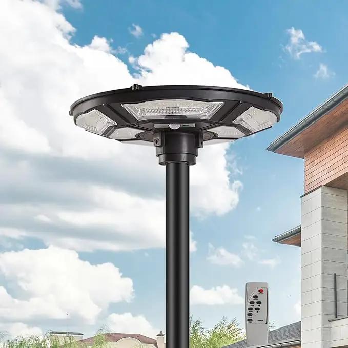 1500W Solar UFO Motion Sensor All in one Solar Garden Street Light With Remote Control by Outdoor Solar Outlet