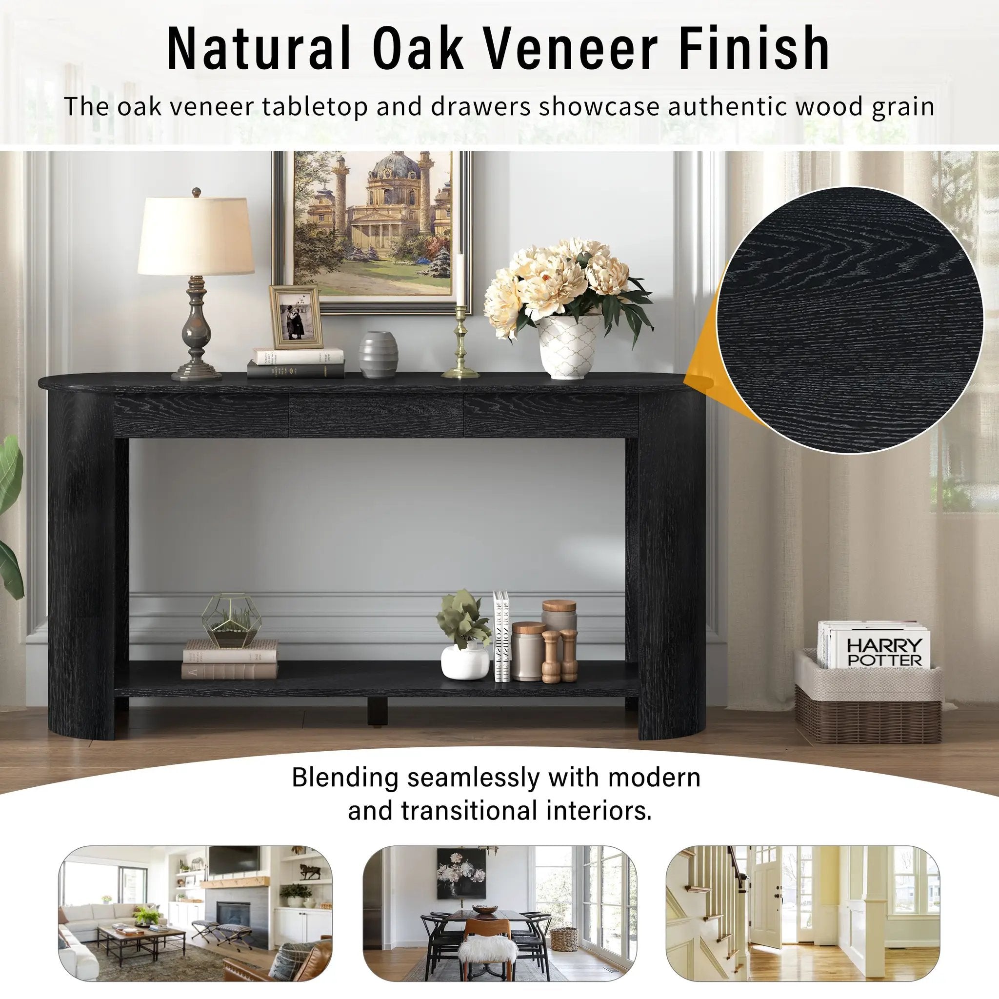 U_Style 59.8'' Modern Console Table by HouseOfZazla