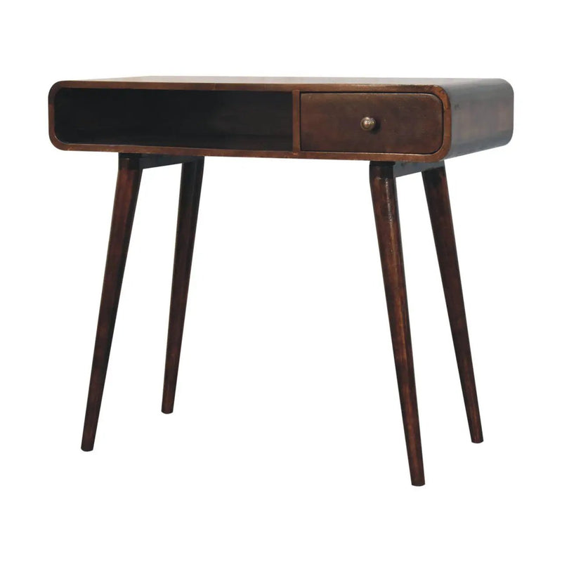 Curved Writing Desk by HouseOfZazla