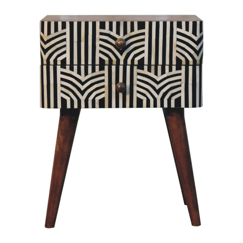 Edessa Bone Inlay Bedside by HouseOfZazla