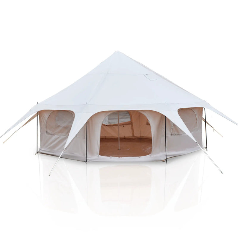 600D Oxford Bell Tent 14.8ft x 9.2ft with Stove Jack
