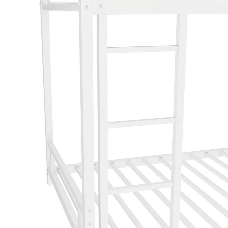 Bunk Bed With Noise Reduction And Safety Guardrail by HouseOfZazla