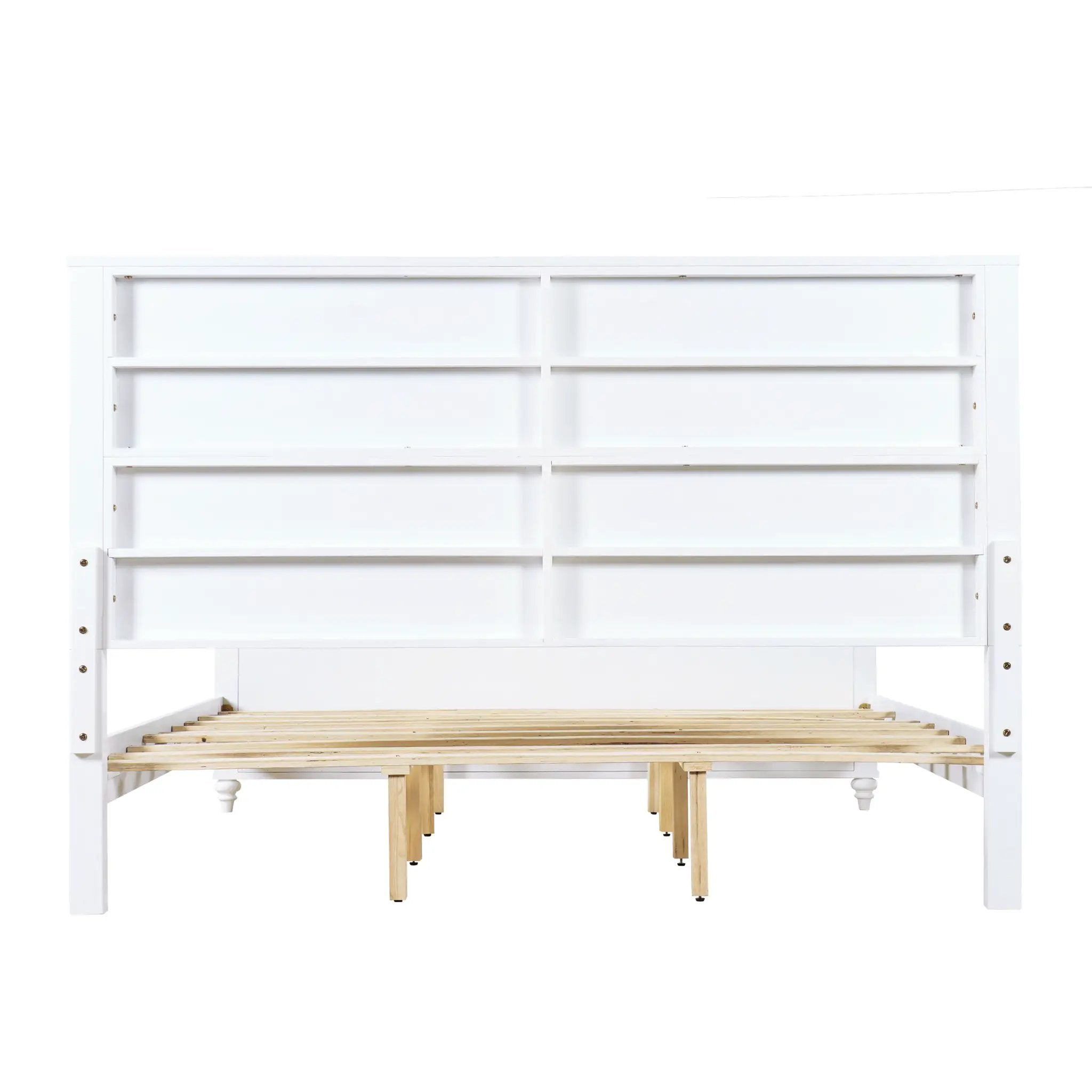King Size Bed Frame by HouseOfZazla