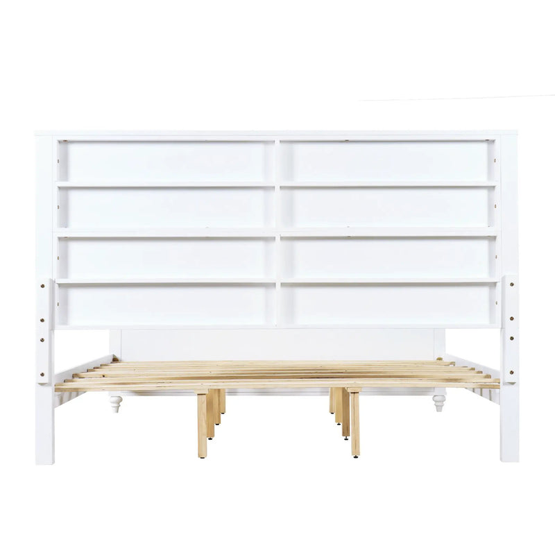 King Size Bed Frame by HouseOfZazla