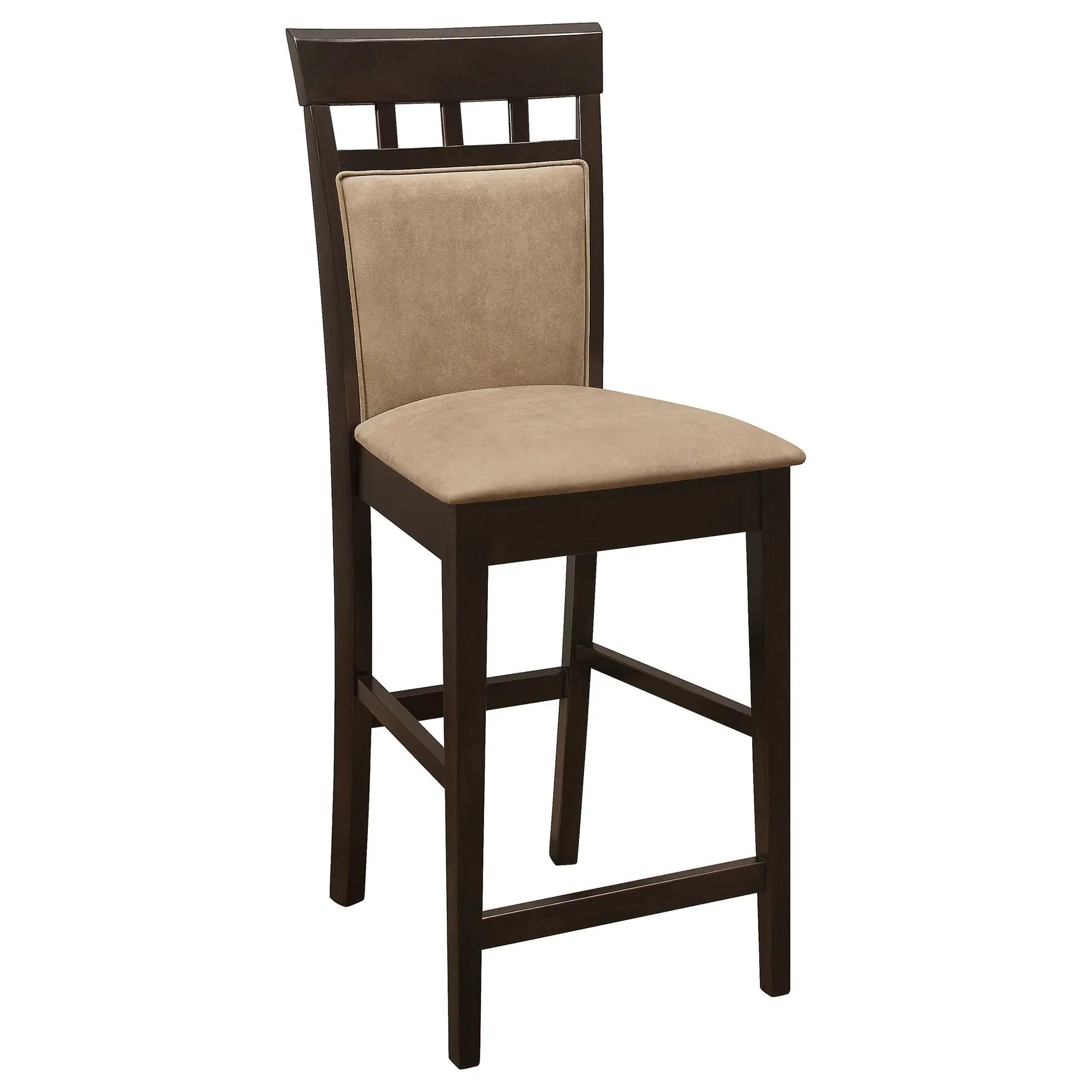 Gabriel 7-piece Square Counter Height Dining Set Cappuccino by Unique Piece Furniture
