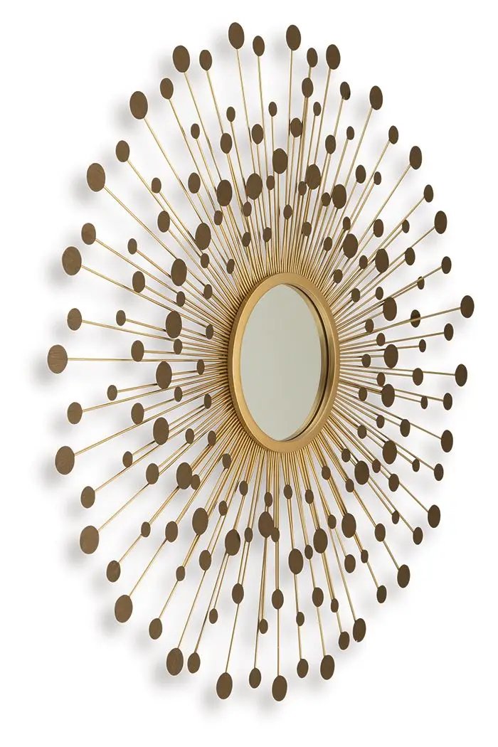 Morwenna - Accent Mirror - Bronze / Gold Finish by Unique Piece Furniture