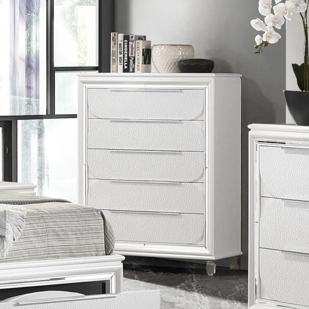 Tarian - Chest - Pearl White by Unique Piece Furniture
