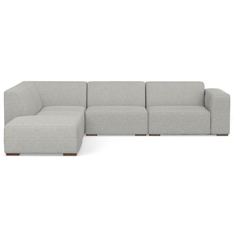 Rex - Handcrafted Sectional Sofa And Ottoman by Unique Piece Furniture