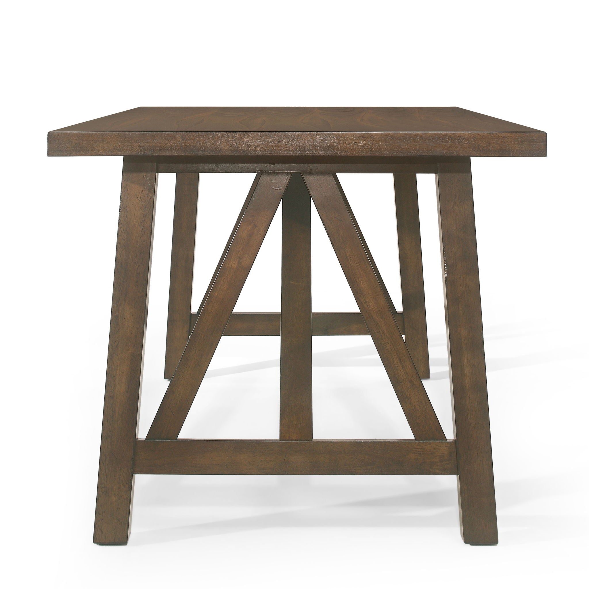 Farmhouse Style Dining Table With Wood-Like Top by HouseOfZazla